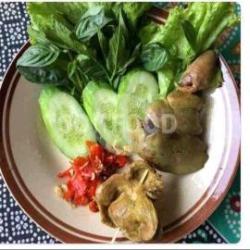 Ati Ampela Goreng Sambel Lalap