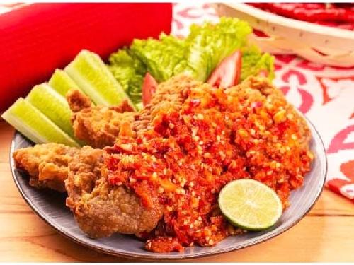 Ayam Geprek Maju Rasa, Rambutan Sompok