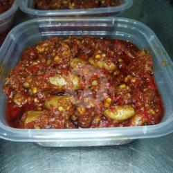 Sambal Mercon Baby Cumi Asin 300gram