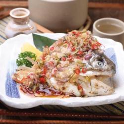 Atama Salmon Sambal Matah