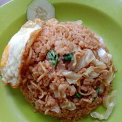 Nasi Goreng Mawut Telur Ayam