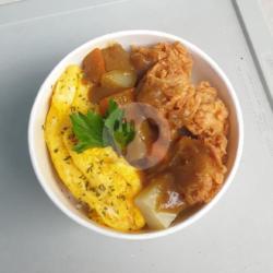 Rice Bowl Chicken Japanese Curry