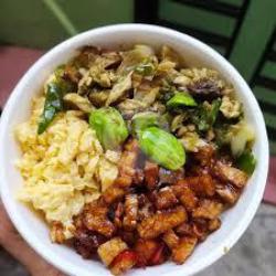 Rice Bowl Cumi Sambel Pete Telur Ceplok