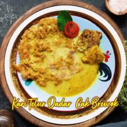 Nasi Sambal Telur Dadar Kuah Kari