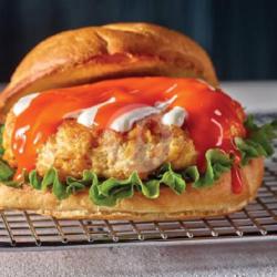 Hot Volcano Chicken Burger