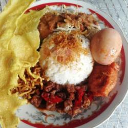 Nasi Pecel Telur Bali   Teh Jus