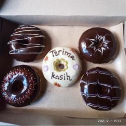 Lubiza Donat Empuk Empuk Coklat