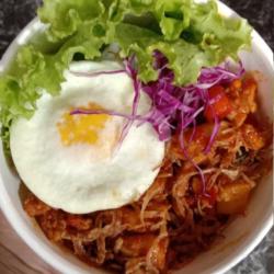 Ricebowl Ayam Suir Cabe Ijo