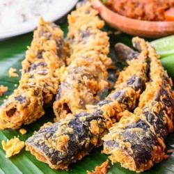 Nasi Ikan Lele Crispy