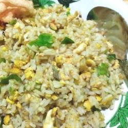 Nasi Goreng Sambel Ijo Ayam