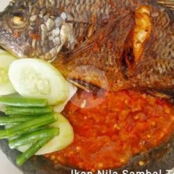 Lalapan Ikan Mujair Nasi