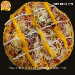 Pizza Cheese Burger Large