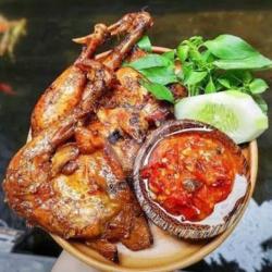 Ayam Bakar   Nasi   Sayur   Sambel