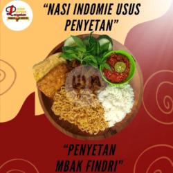 Penyetan Nasi Indomie Usus