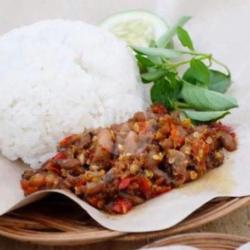 Sego Sambel Cumi Asin