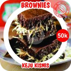 Keju Kismis - Brownies