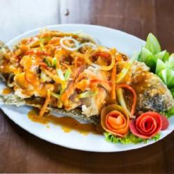 Ikan Gurame Fillet Saos Asam Manis