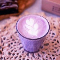 Taro Milk Hangat