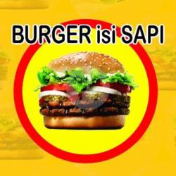 Burger Isi Beef Tipis