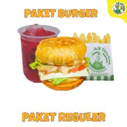 Paket Reguler Beef Burger