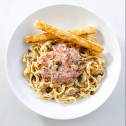 Creamy Beef  Classic Fettuccine