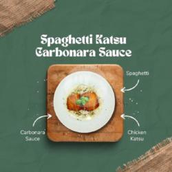 Spaghetti Katsu Carbonara