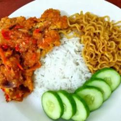 Mie Ayam Geprek Nasi