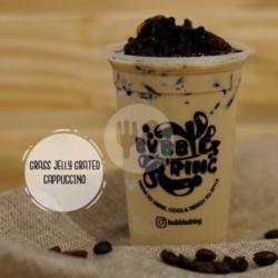 Grass Jelly Grated Cappuccino