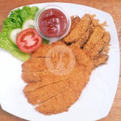 Chicken Katsu Bbq W/ Wedges Potato