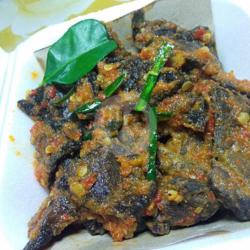 Paru Goreng Rica Rica Pedas