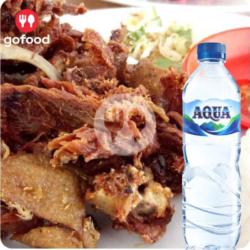 Paket Bebek Dada Remuk   Aqua 600ml