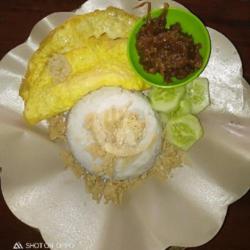 Nasi Telor Kremes