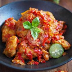 Nasi Ayam Bumbu Merah (m)