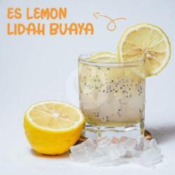 Es Lidah Buaya Lemon