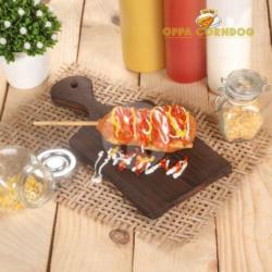 Corndog Kentang Full Sosis