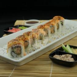 Tuna Salad Crispy Mentai Roll