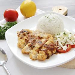 Chicken Katsu Teriyaki Nasi