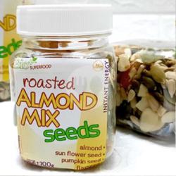 Roasted Almond Seeds 100gr