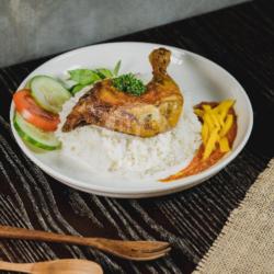 Nasi Ayam Sambal Mangga