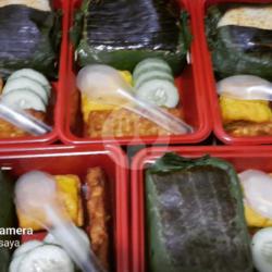 Nasi Bakar Komplit Pedas Teri Medan Jeletot