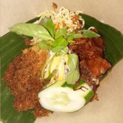 Nasi Uduk Daging Sapi