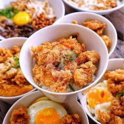 Ricebowl Ayam Crispy Cabe Hijau