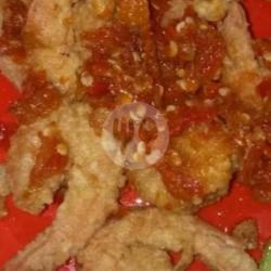 Udang Geprek Sambal Merah