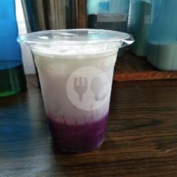 Ice Taro Milk Boba