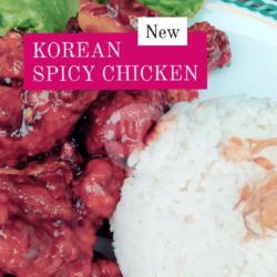 Korean Spicy Chicken   Nasi
