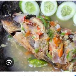 1 Porsi Ikan Nila Cobek