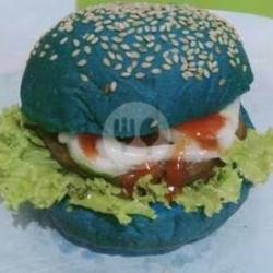 Blue Burger Beef, Cheese