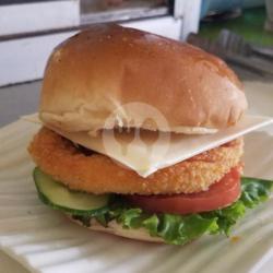 Chiken Burger   Keju