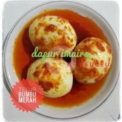 3 Butir Telur Bumbu Merah
