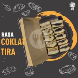 Coklat - Tiramisu Crunchy ( Bakar/kukus )